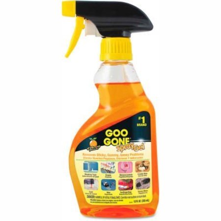 United Stationers Supply Goo Gone Spray Gel Cleaner, 12 oz. Trigger Spray Bottle - 2096 2096EA
